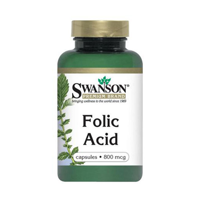 Swanson Kwas Foliowy Folic Acid