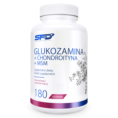 SFD NUTRITION GLUKOZAMINA + CHONDROITYNA + MSM