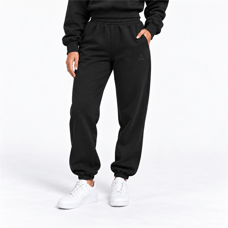 Allwear Damskie Joggery Cozy Club Black