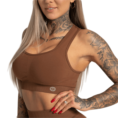 Gym Glamour Biustonosz Push Up Chocolate