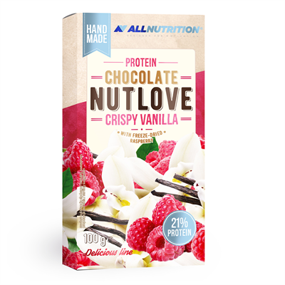 ALLNUTRITION Protein Chocolate Nutlove Crispy Vanilla