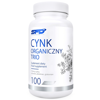 SFD NUTRITION Cynk Organiczny Trio