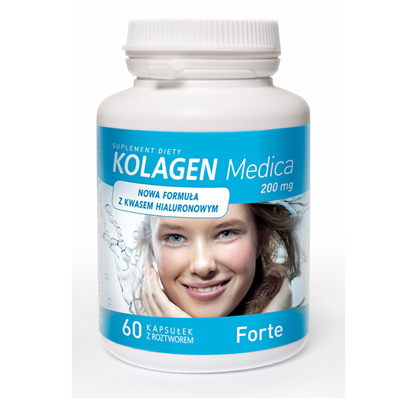 Medicaline Kolagen Medica Forte 200 mg LICAPS® Kapsułki z Roztworem