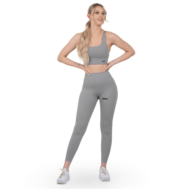 SFD WEAR Leginsy Smooth High Grey