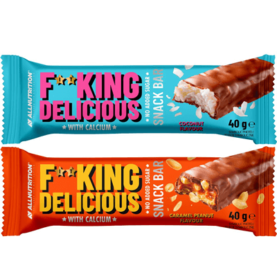 ALLNUTRITION 6X Fitking Snack Bar 40g