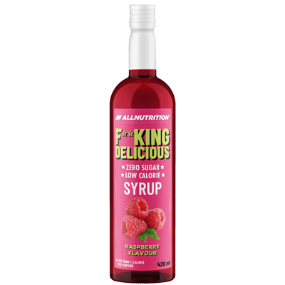 ALLNUTRITION Fitking Delicious Syrup Zero Raspberry