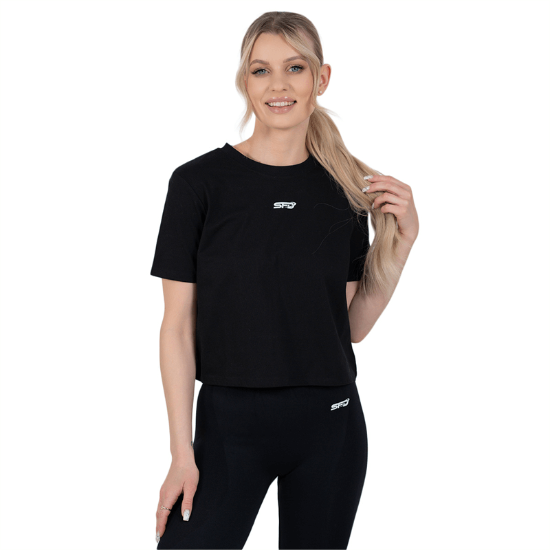 SFD WEAR Damski T-SHIRT Loose Black