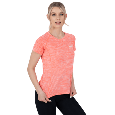 SFD WEAR DAMSKI T-SHIRT DRY CORAL