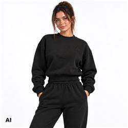 Bluza Damska Cozy Club Black