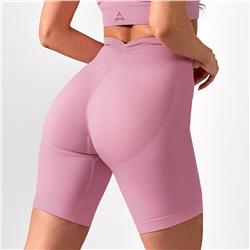 Szorty Push Up V Back Powder Pink