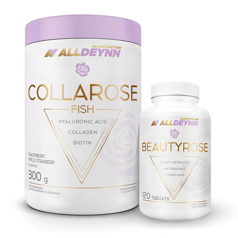 ALLDEYNN COLLAROSE FISH 300g + BEAUTYROSE 120tabletek
