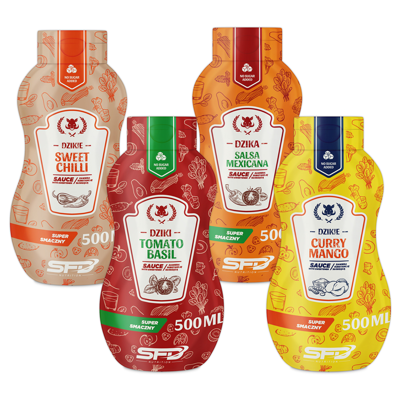 SFD NUTRITION Dziko Wytrawy Sos