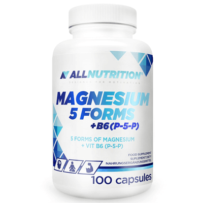 ALLNUTRITION Magnesium 5 Forms + B6 (P-5-P)