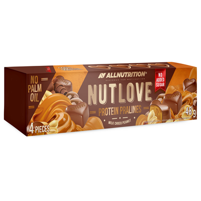 ALLNUTRITION NUTLOVE Protein Pralines Milk Choco Peanut