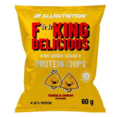 ALLNUTRITION Fitking Delicious Protein Chips Cheese Onion