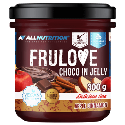 ALLNUTRITION FRULOVE Choco In Jelly Apple Cinnamon