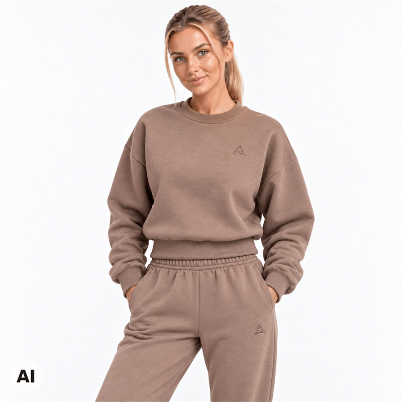 Allwear Bluza Damska Cozy Club Mushroom