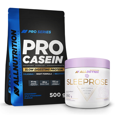 ALLDEYNN SLEEPROSE 280g + ALLNUTRITION - Pro Casein 500g