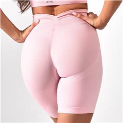 Szorty Push Up V Back Soft Pink