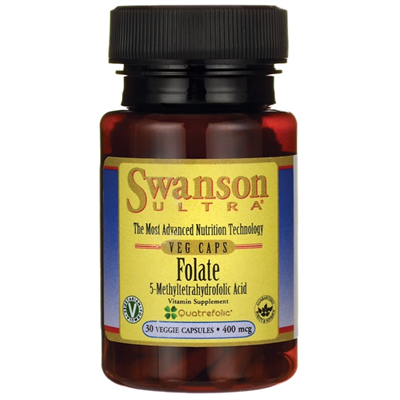 Swanson Folate (5-Methyltetrahydrofolic Acid)