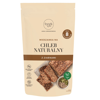Foods By Ann Mieszanka mąk na chleb naturalny z ziarnami