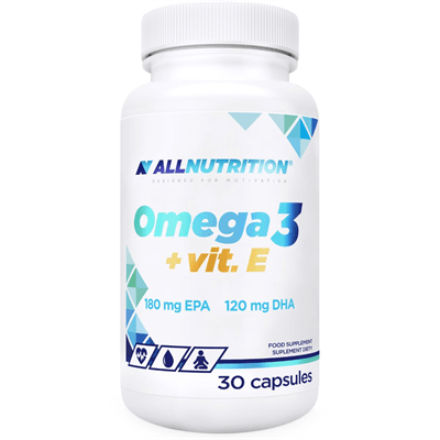 ALLNUTRITION Omega 3 + Vit. E