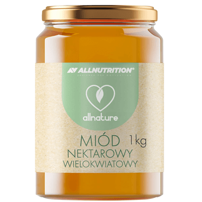 ALLNATURE Miód Nektarowy Wielokwiatowy