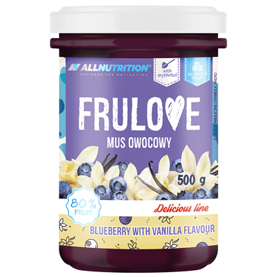 FRULOVE Mus Owocowy Jagodowo Waniliowy