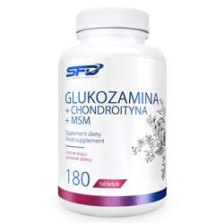 GLUKOZAMINA + CHONDROITYNA + MSM