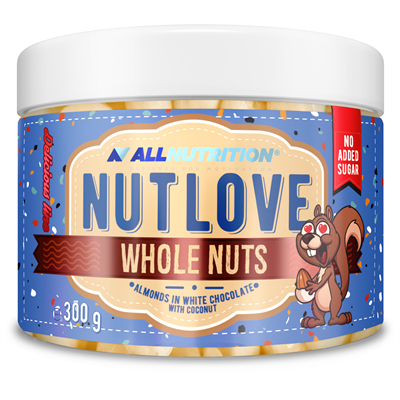 Nutlove Wholenuts - Migdały W Białej Czekoladzie Z Kokosem