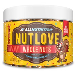 Nutlove Wholenuts - Migdały W Mlecznej Czekoladzie 300g