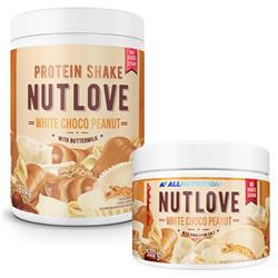 Nutlove protein shake 630g + Nutlove white choco peanut 500g