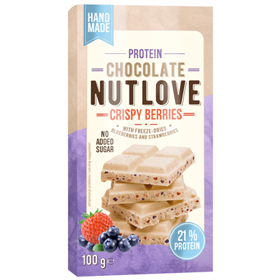 Protein Chocolate Nutlove Crispy Berries