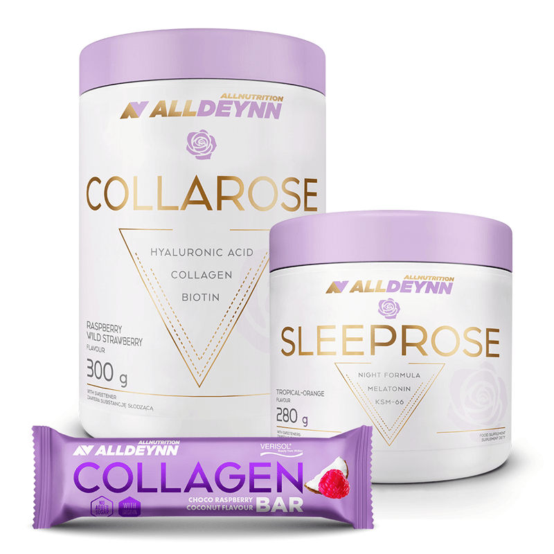 ALLDEYNN Collarose 300g + Sleeprose 280g + Collagen Bar 40g