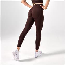 Legginsy Push Up V Back Espresso