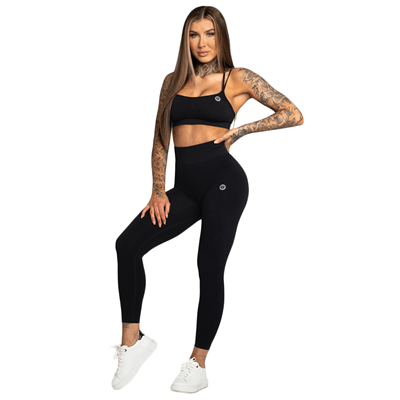 Gym Glamour Leginsy Black Second Skin