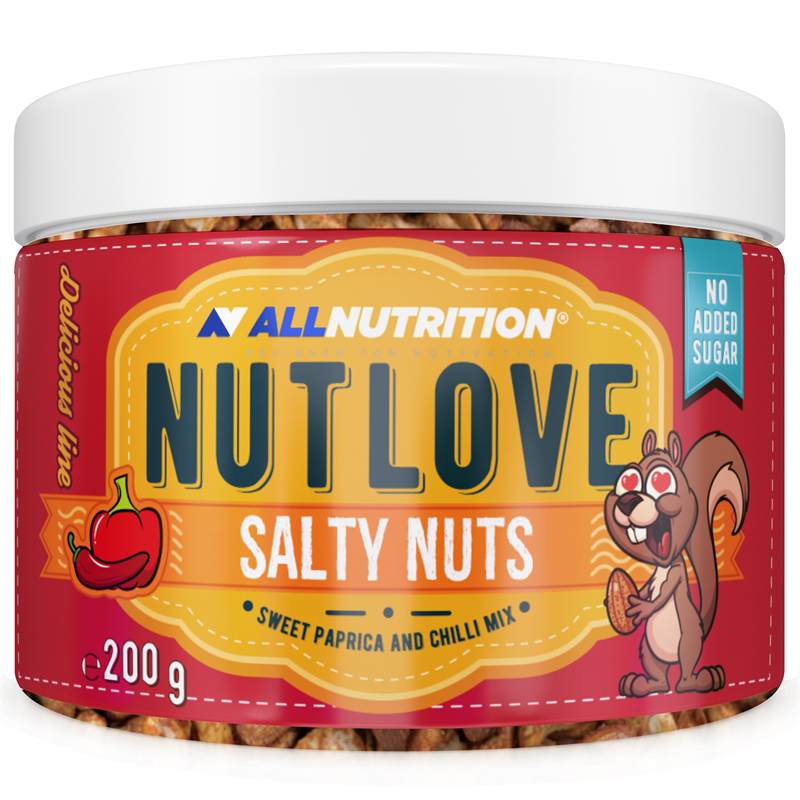 ALLNUTRITION SALTY NUTS Słodka Papryka i Papryka Chili