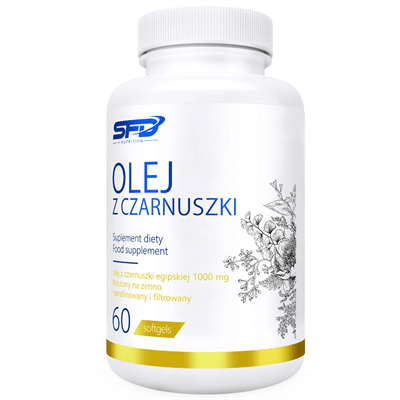 SFD NUTRITION Olej Z Czarnuszki