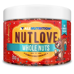 Nutlove Wholenuts - Arachidy W Mlecznej Czekoladzie 300g