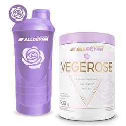 VEGEROSE 500g + SHAKER VIOLET