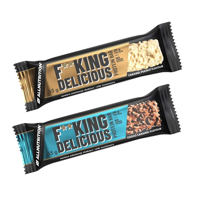ALLNUTRITION 2x F--king Delicious Protein Bar 55g