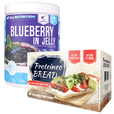 ALLNUTRITION BLUEBERRY IN JELLY 1000g + PROTEINEO BREAD 110g GRATIS