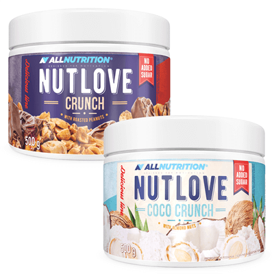 ALLNUTRITION Nutlove crunch 500g + Nutlove coco crunch 500g