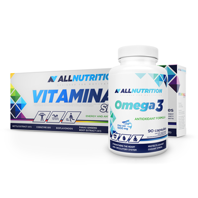 ALLNUTRITION VitaminALL SPORT 60caps + Omega 90softgels