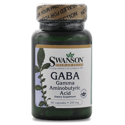 Swanson GABA Gamma Aminobutyric Acid