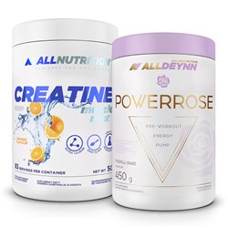 Creatine Muscle Max 500g + ALLDEYNN - POWERROSE 450g