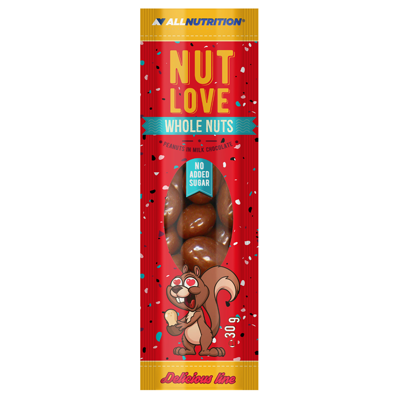 ALLNUTRITION Nutlove Wholenuts - Arachidy W Mlecznej Czekoladzie