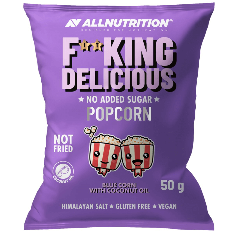 ALLNUTRITION 5 x Fitking Delicious Popcorn 50g