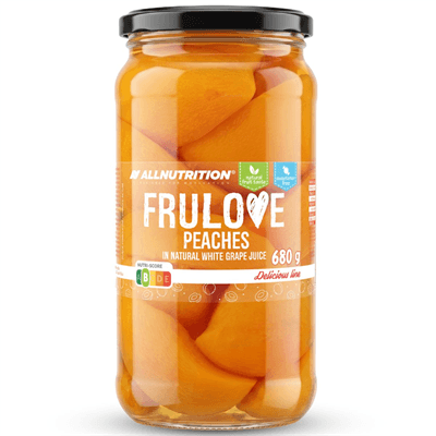 ALLNUTRITION FRULOVE Peaches In White Grape Juice