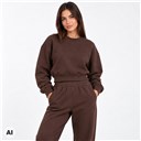 Bluza Damska Cozy Club Brown (1 szt.)